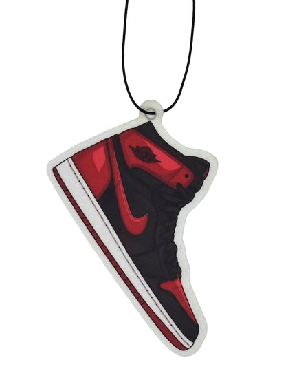 AJ1 Bred Sneaker Air Freshener