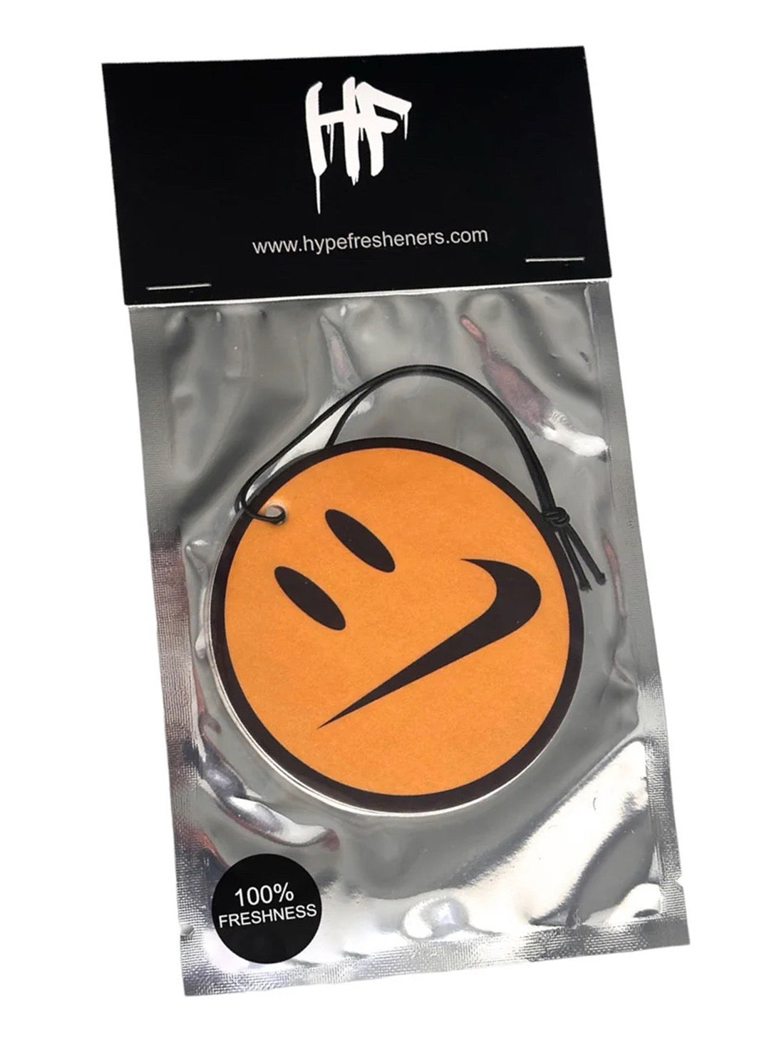 Swoosh Smiley Face Air Freshener